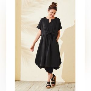 Lisa Bayne Tally Gauze Caftan, XS/S